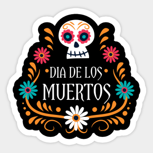 dia De Los Muertos Sticker